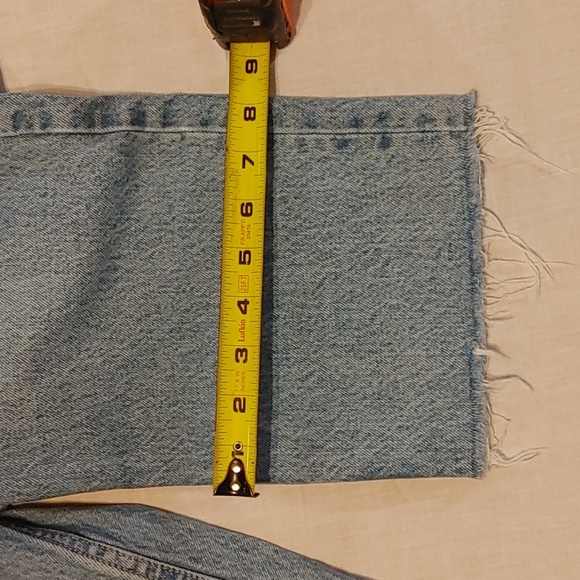 Zara High Waisted Button Fly Jean's - Picture 9 of 11